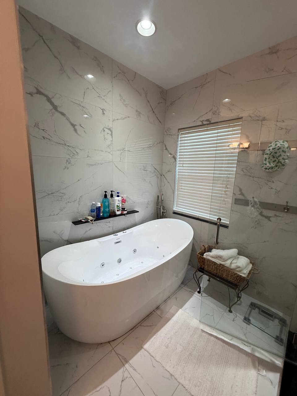 Contemporary Bathroom Remodel with New Fixtures